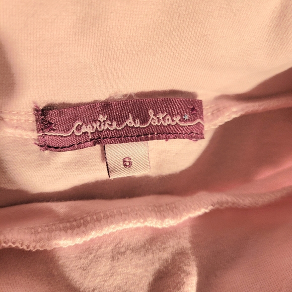 ⏰️3/10$ 6Y Pink long sleeves t-shirt with turtleneck - Picture 5 of 7